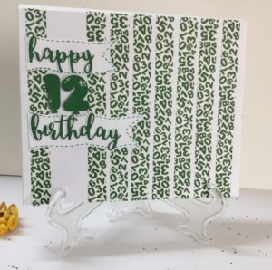 Gift box with Washi Tape decoration