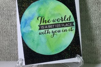 Friendship day card with Technique Tuesday